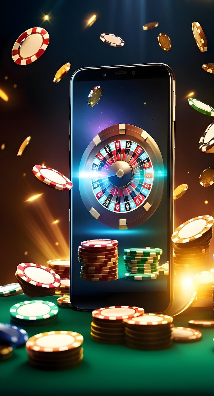 Antarmuka aplikasi suaritoto di layar ponsel dengan meja dealer langsung